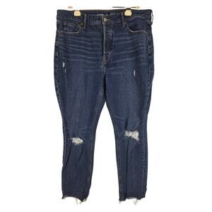 Old Navy Extra High Rise Pop Icon Skinny Jeans 16 Petite Womens Plus Size